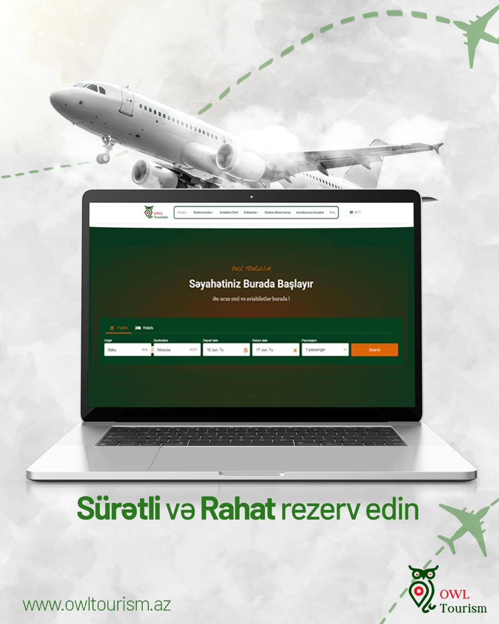 Səyahətiniz burada başlayır